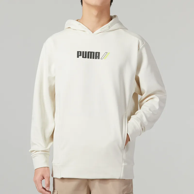 PUMA ESS+ Sweatshirt Men's White-2