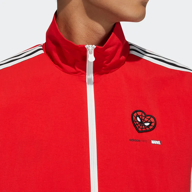 Adidas Neo Jackets Men Bright Red-4