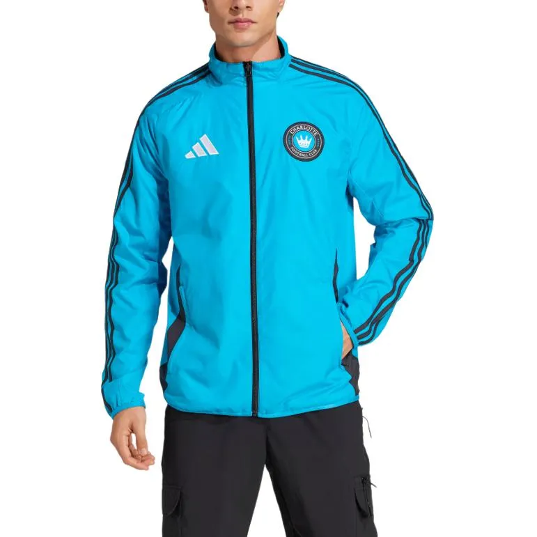 Adidas Free Shipping With AdiClub Charlotte Fc Reversible Anthem Jacket-1