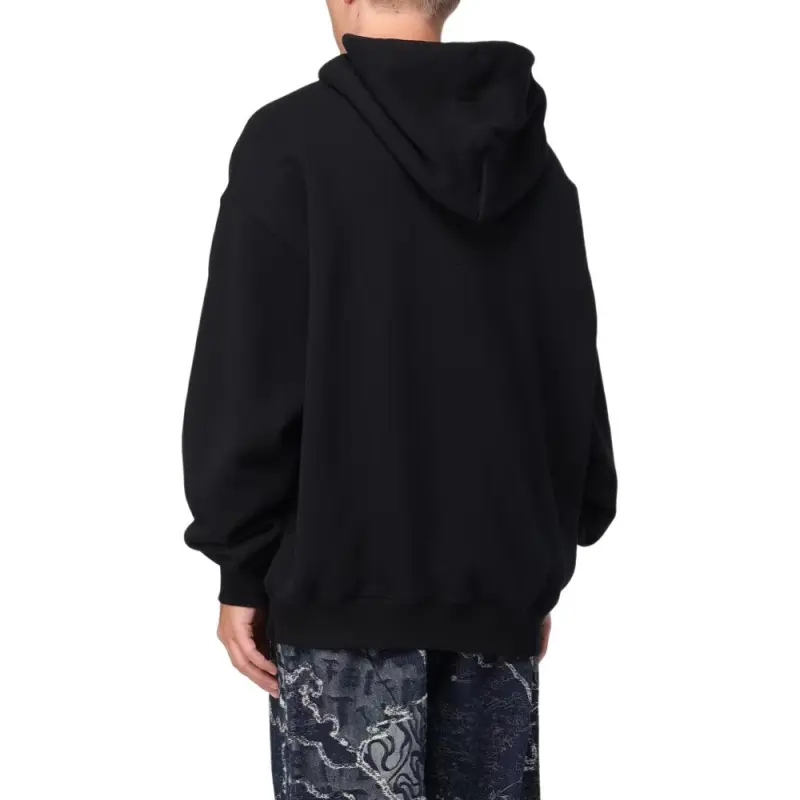OFF WHITE Round logo Hoodie-4