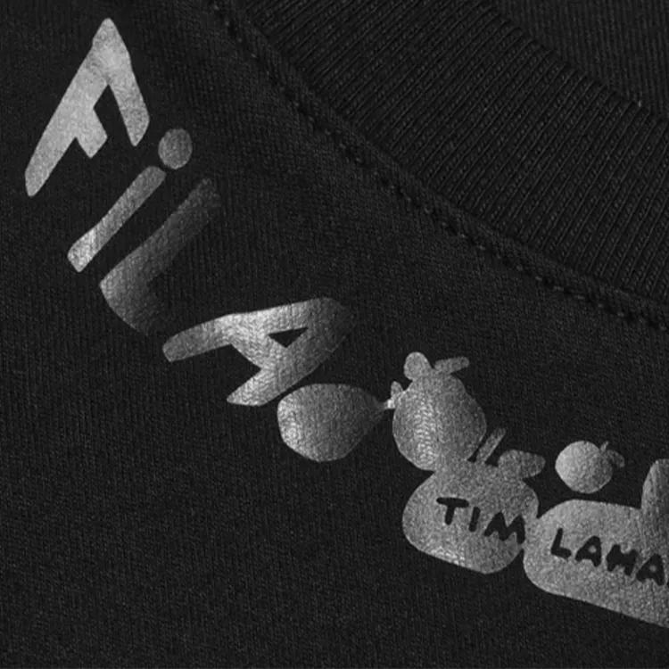 FILA x Tim Lahan Regular T Shirt Women's Jet Black-3
