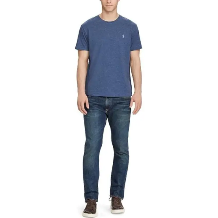 Polo Ralph Lauren T Shirts Men Dark Blue-2