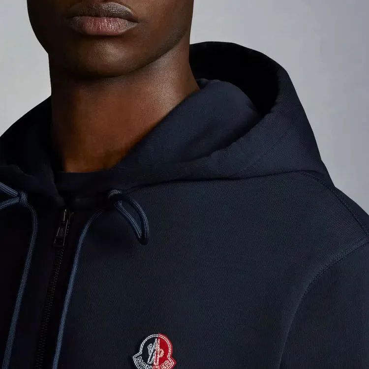 Moncler SS22 Sweatshirts Men Navy Blue-4
