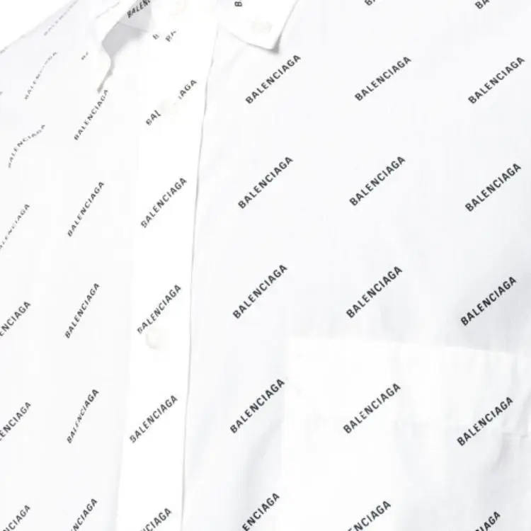 Balenciaga 2018s Logo print Shirt-4