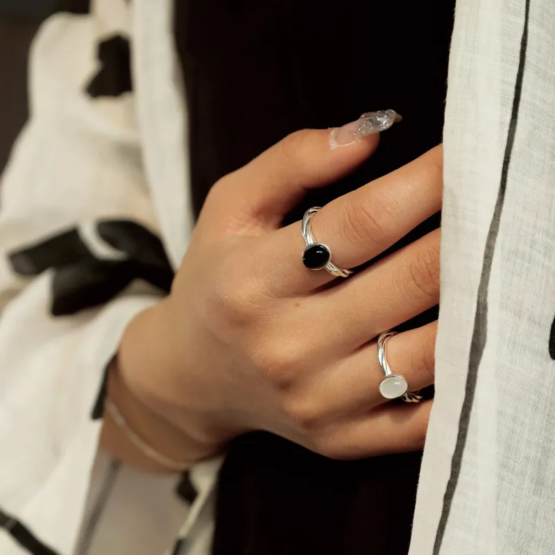 Sundanese S925 Silver Rings Women's-3
