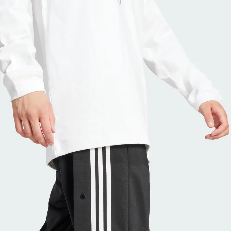 Adidas Originals Vrct Long Sleeve Polo Shirt Polo Shirt Men's White-4