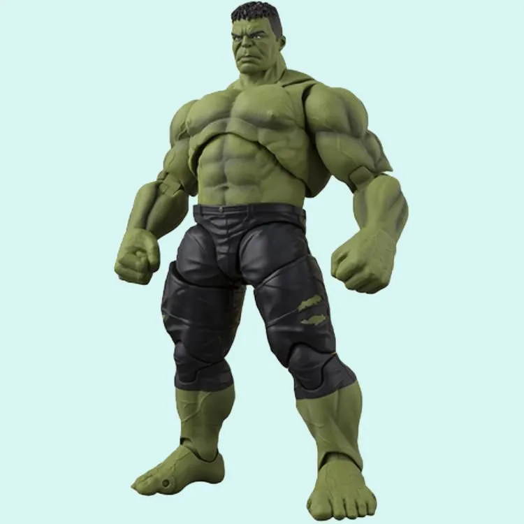 BANDAI Hulk Avengers Hulk Poseable Scale Figures-3