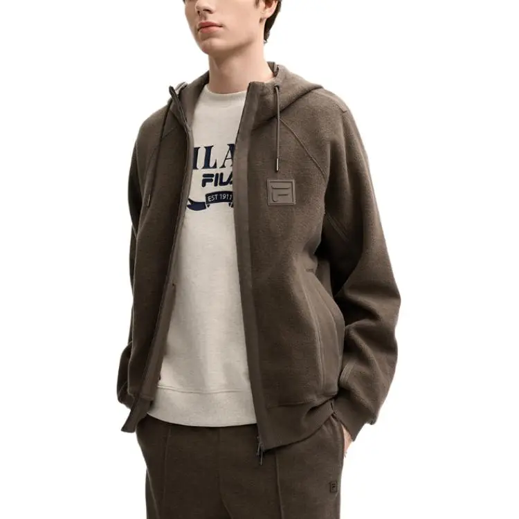 FILA MILANO Collection Jackets Coats Men's Brown-3