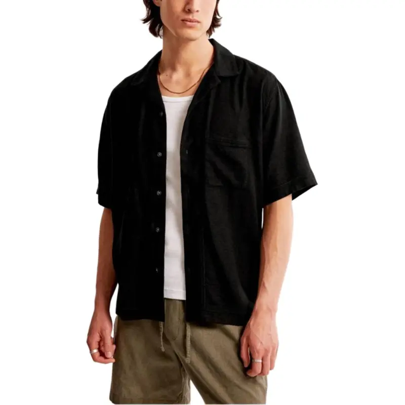Abercrombie＆Fitch Shirt Men's Black-2