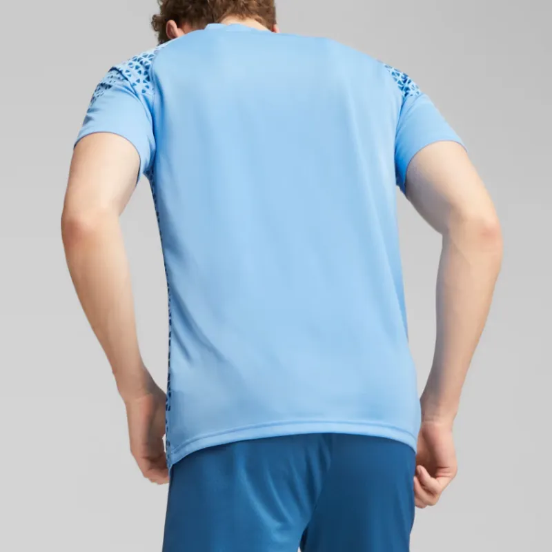 PUMA Manchester City Football Soccer Jerseys Men's Lake Blue-4