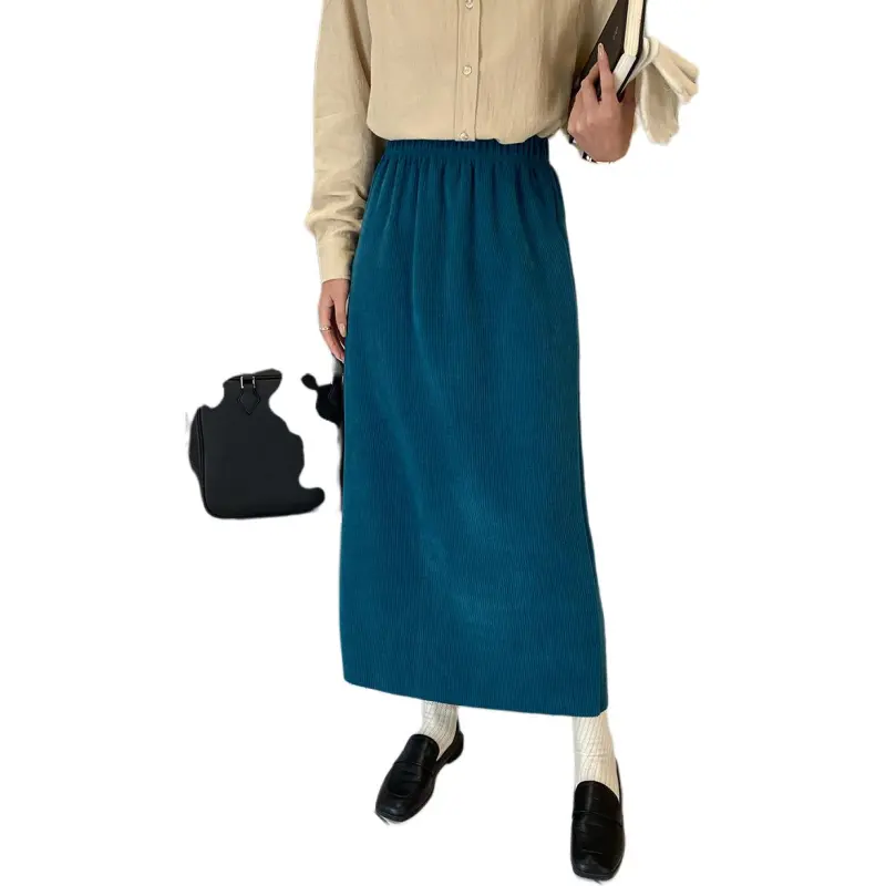 ONE SHALLOW Casual Long Skirt Women's-4