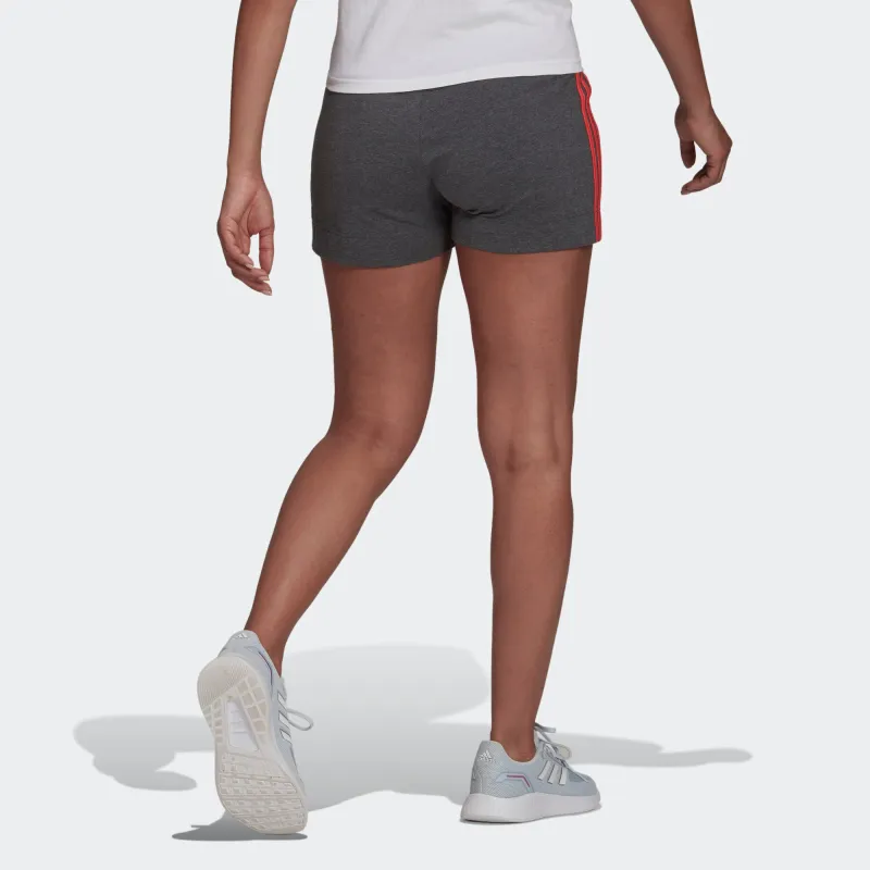 Adidas ESSENTIALS Sports Shorts Women's Dark Heather Gray-2