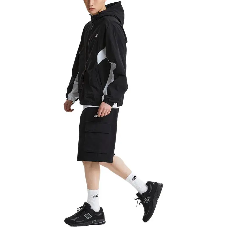 New Balance UNI FLYING Jackets & Coats Men's Black-4
