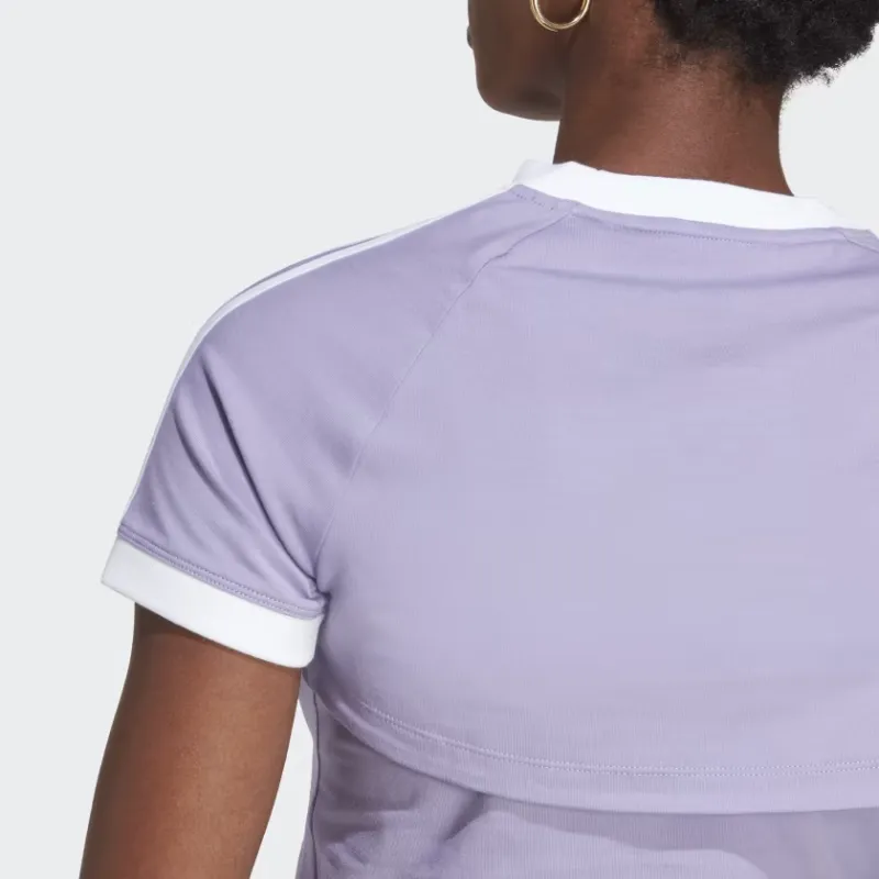 Adidas Originals Crop Tops Women's Light Purple-5
