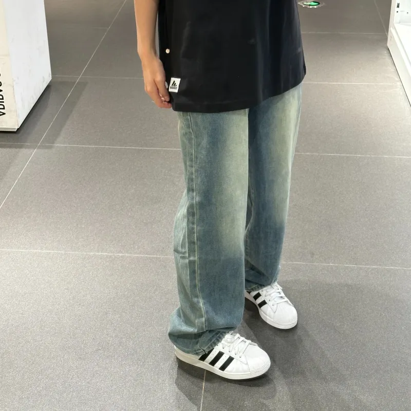 Goods engraving Jeans Unisex-2