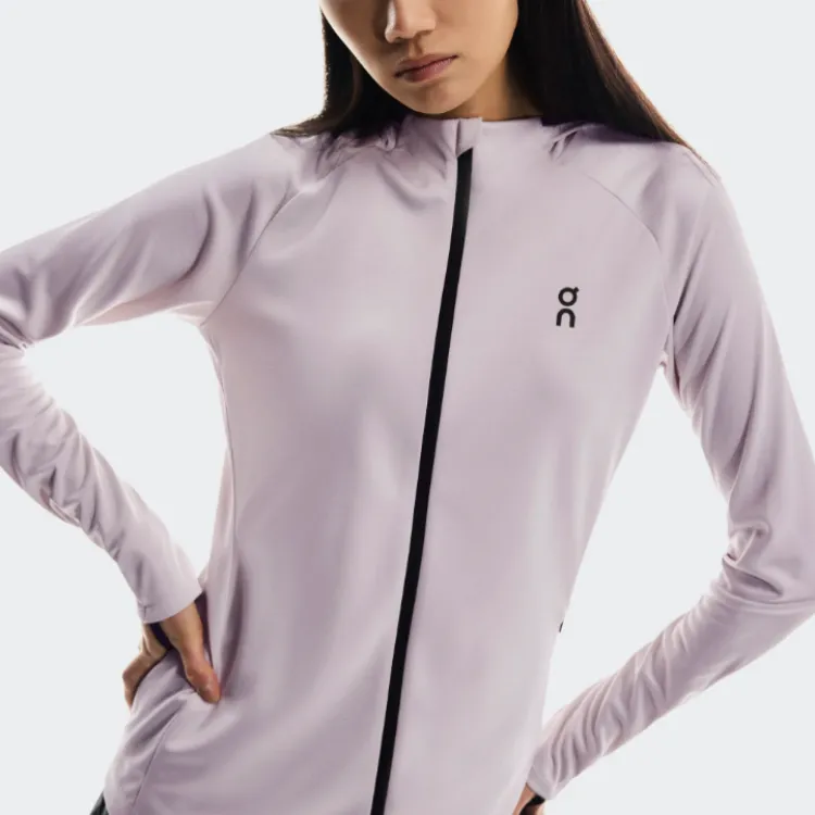On Climate Zip Hoodie Jacket Women's Lotus Harmony Color-3