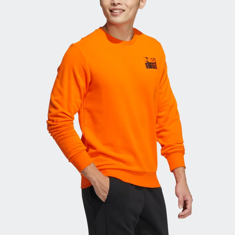 Adidas Neo Sweatshirts Men Orange-3