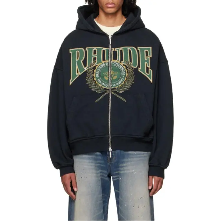 RHUDE Parcours Des Champions Zip Hoodie-2