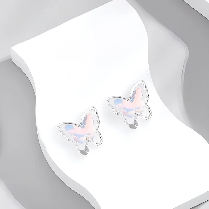 High Quality Alloy Fashion Stud Earrings Women's-1