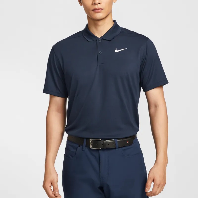 Nike Polo Shirts Men Blue-2
