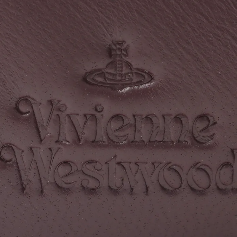 Vivienne Westwood Cow Leather Wallet Women's Brown-6