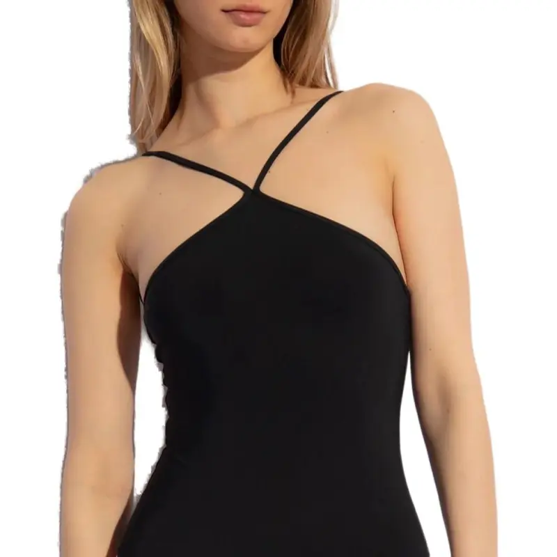 SAINT LAURENT One Piece Sleeveless Swimsuit-2