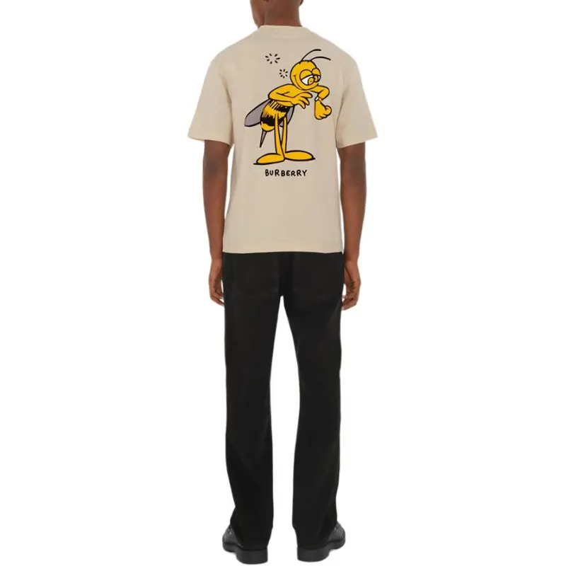 Burberry Bee Graphic Core Fit T shirt-3
