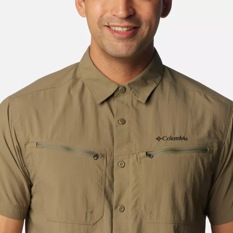 Columbia Mountaindale™ Shirt Men's Stone Color Green-2