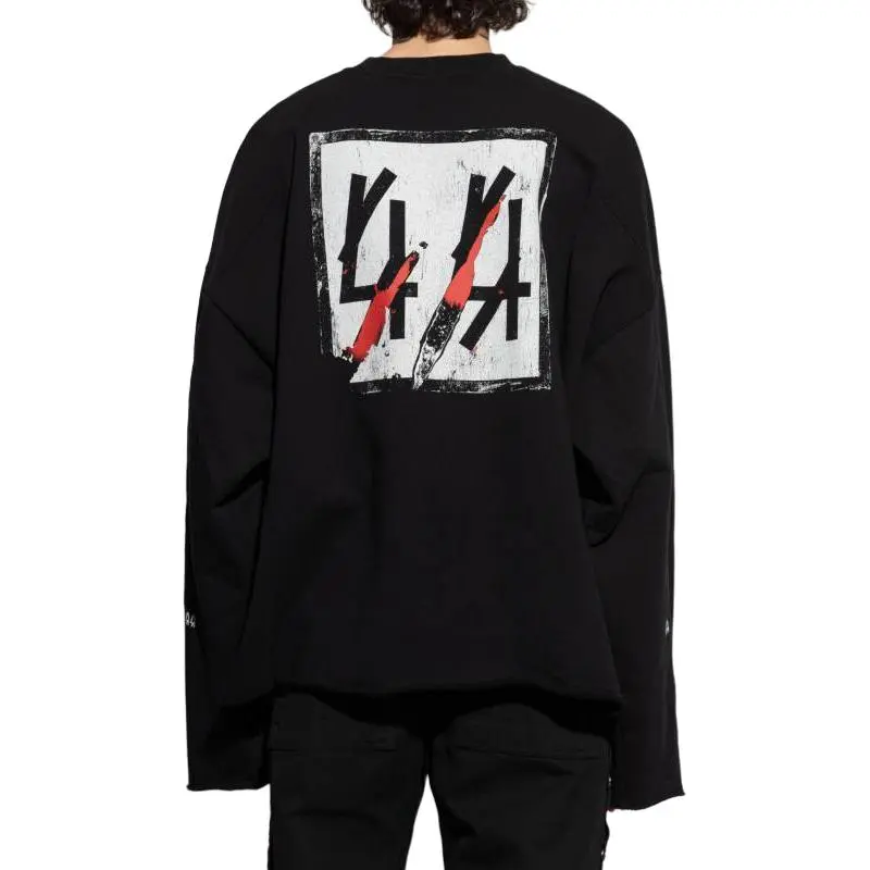 44 Label Group Minimalist Logo Sweater-1