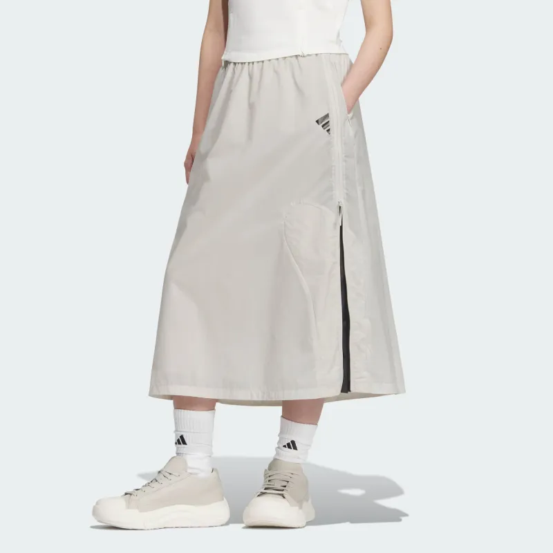 Adidas FOS Collection Casual Long Skirt Women's Miracle Bauxite Brown-1