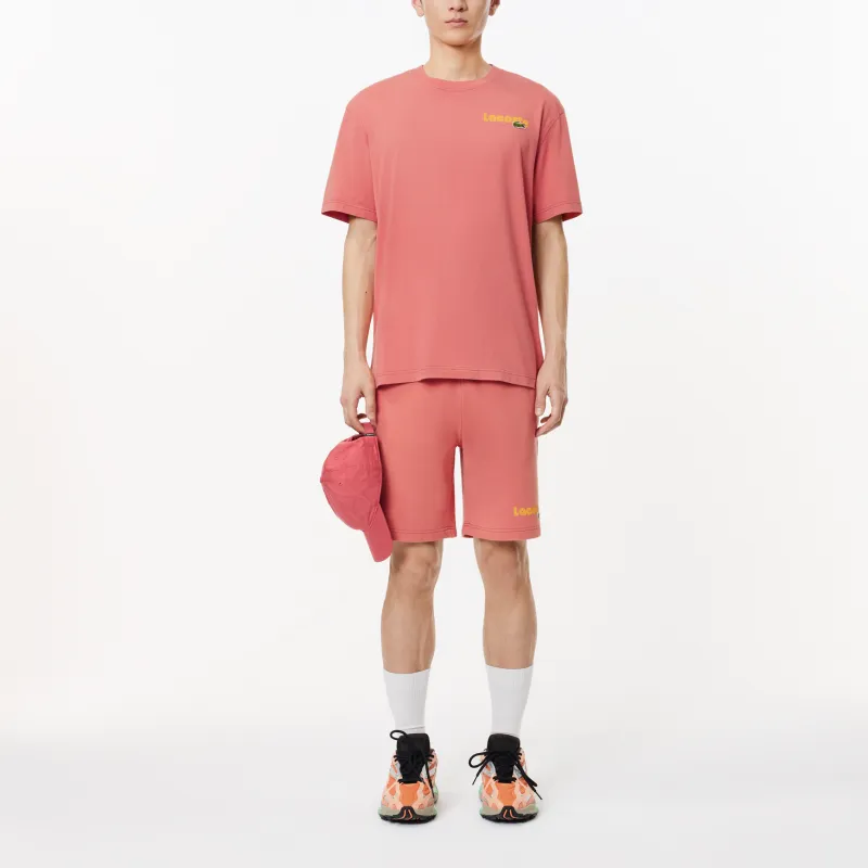 LACOSTE T Shirts Men Pink-1