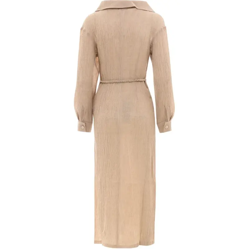 NANUSHKA Sadia Maxi Shirt Dress-1