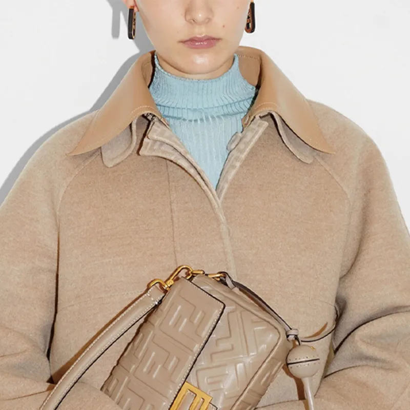 FENDI Ff Printed Reversible Cropped Jacket-3