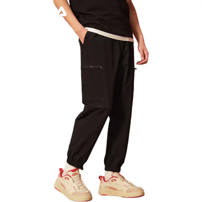 FILA Casual Pants Men's Jet Black-4