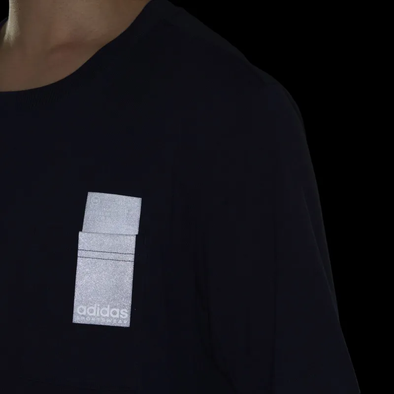 Adidas SMALL LINEAR LOGO POCKET T SHIRT-3