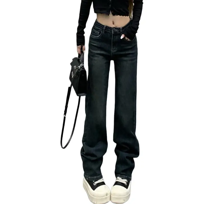 KULAIYA Jeans Unisex Texture Blue/Gray-1