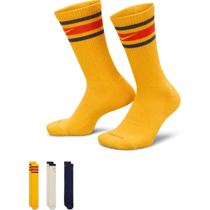 Nike Mid Calf Socks Unisex 3 Pack-2