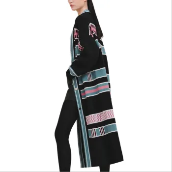 HERMES FW24 Coats Women's Black