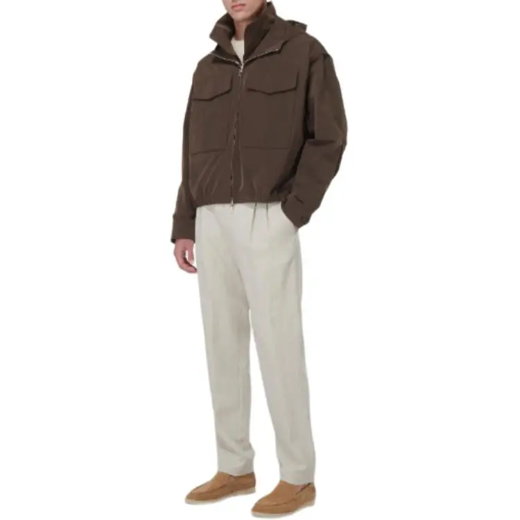 Loro Piana Jackets & Coats Men's Black-4
