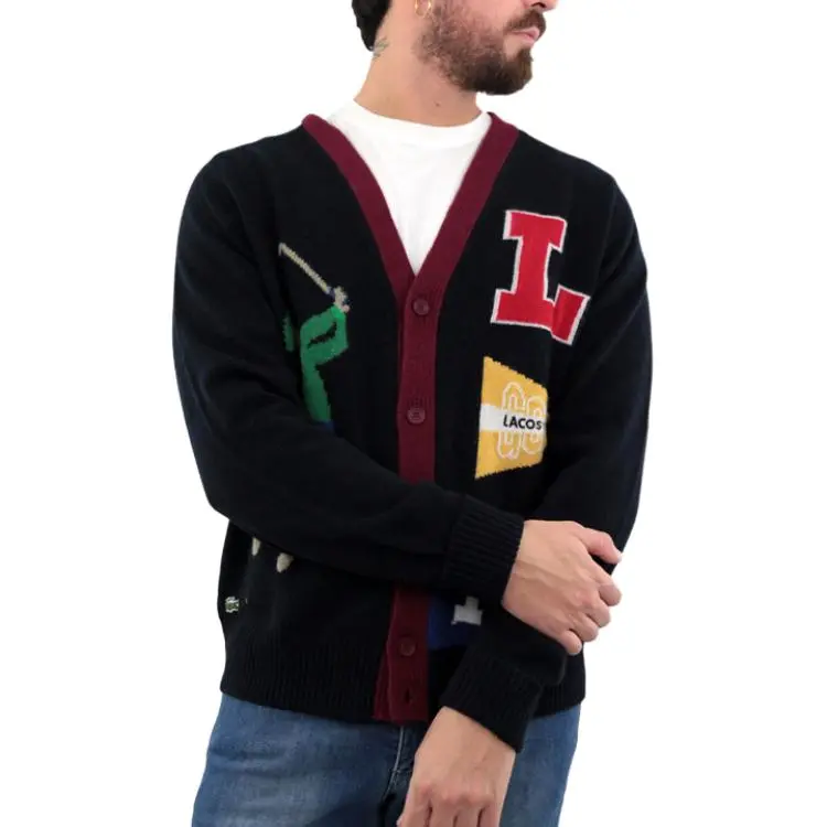 LACOSTE Sweater Unisex Navy Blue-2