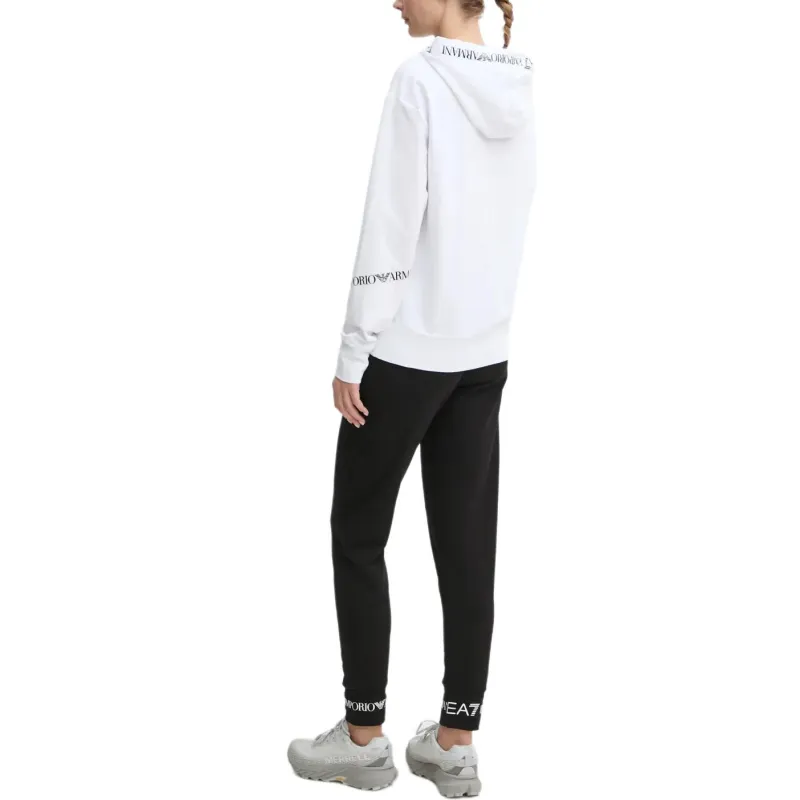EMPORIO ARMANI EA7 Casual Suit Women's White Black-4