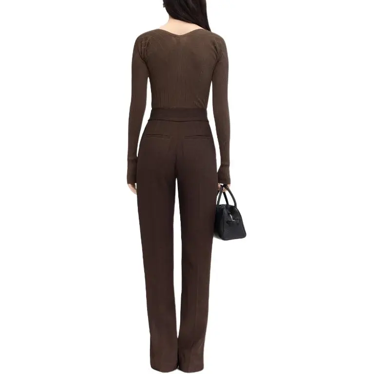 Jacquemus Logo Plaque Long Sleeved Top-1