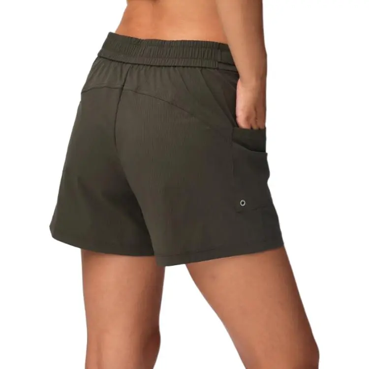 Particle Fever Cargo Shorts Women's Green Khaki-2