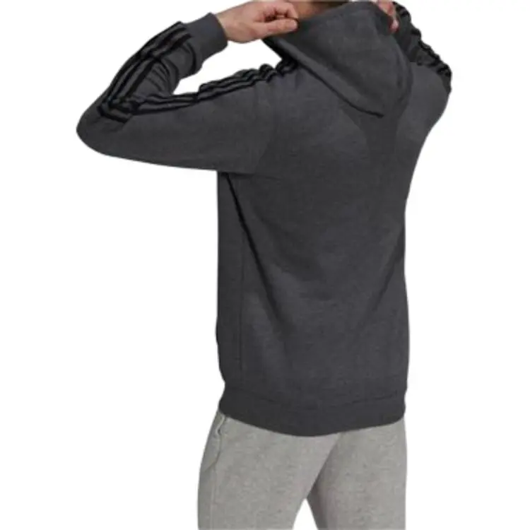 Adidas Free Shipping With AdiClub Essentials Fleece 3-Stripes Hoodie-2