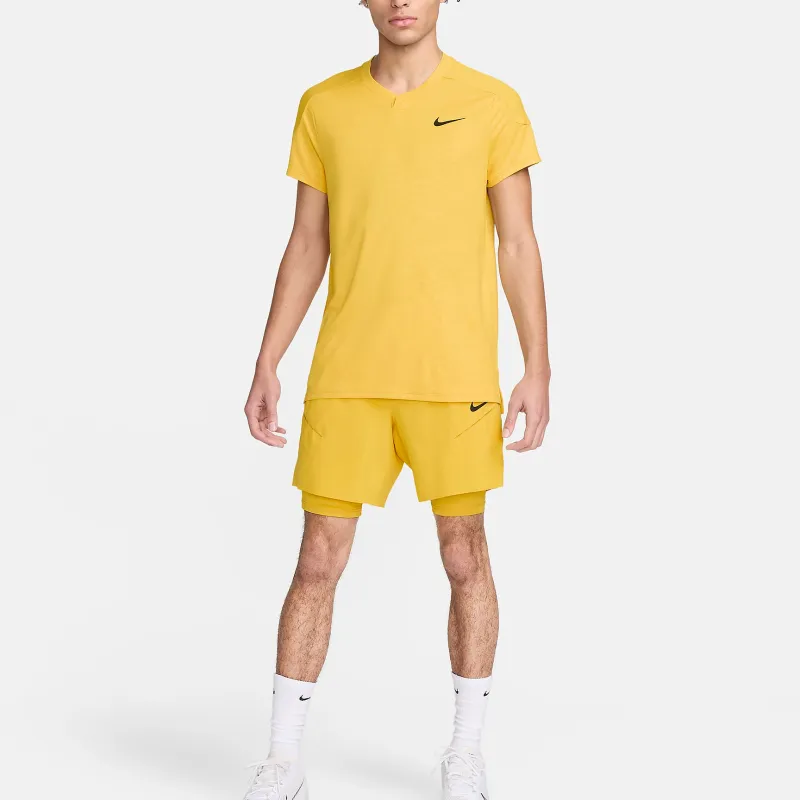 Nike T-Shirts Men Yellow-1