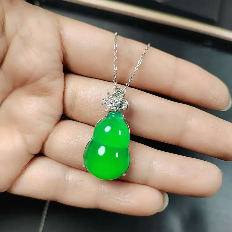 Gifts Chalcedony Necklaces Women's-6