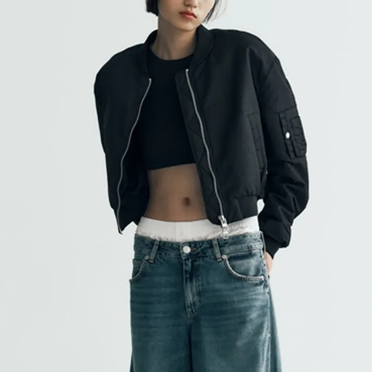 ZARA Jackets Coats Women's Black-2
