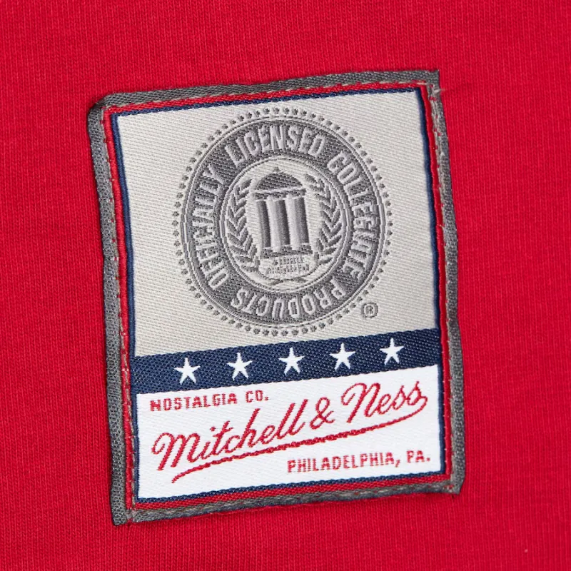 Mitchell & Ness x NCAA T Shirt Men's Red-3