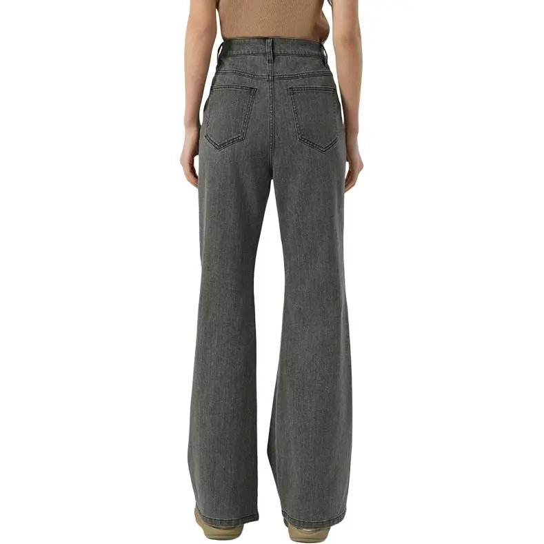 Palladium Jeans Women's Black Denim Color-4