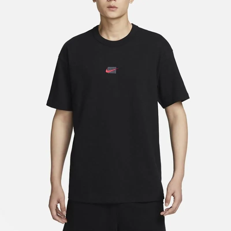 Nike T Shirts Unisex Black-3